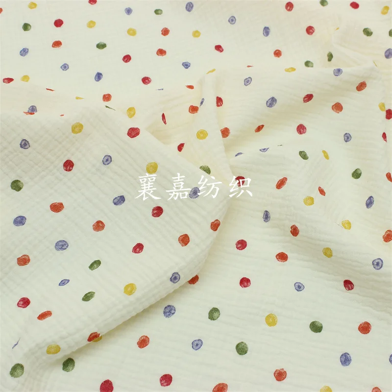 135x50cm 多用途ダブルガーゼ生地、クラシックな水玉模 - Baby Clothing Patterns のレビューと価格
