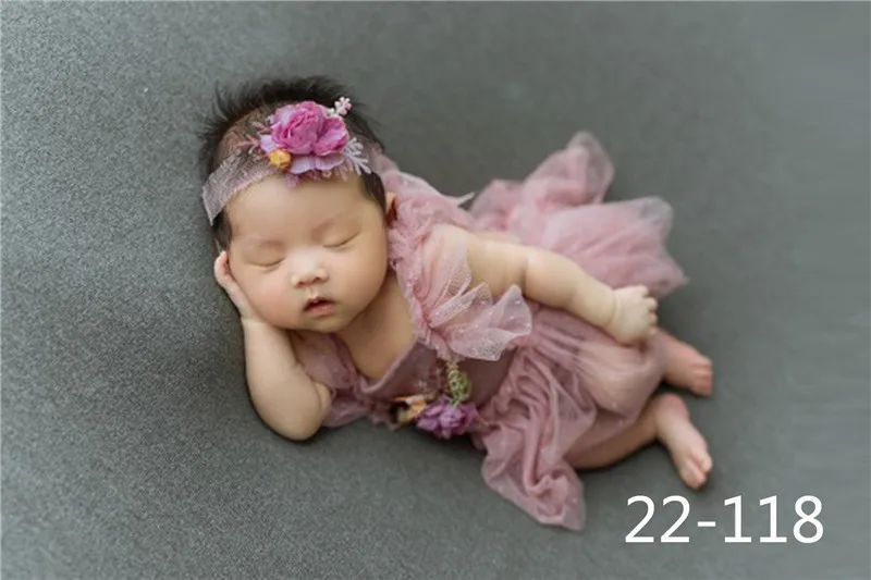 新生児の写真の小道具女の赤ちゃん帽子靴レースロンパースボディ - Baby Clothing Boy のレビューと価格