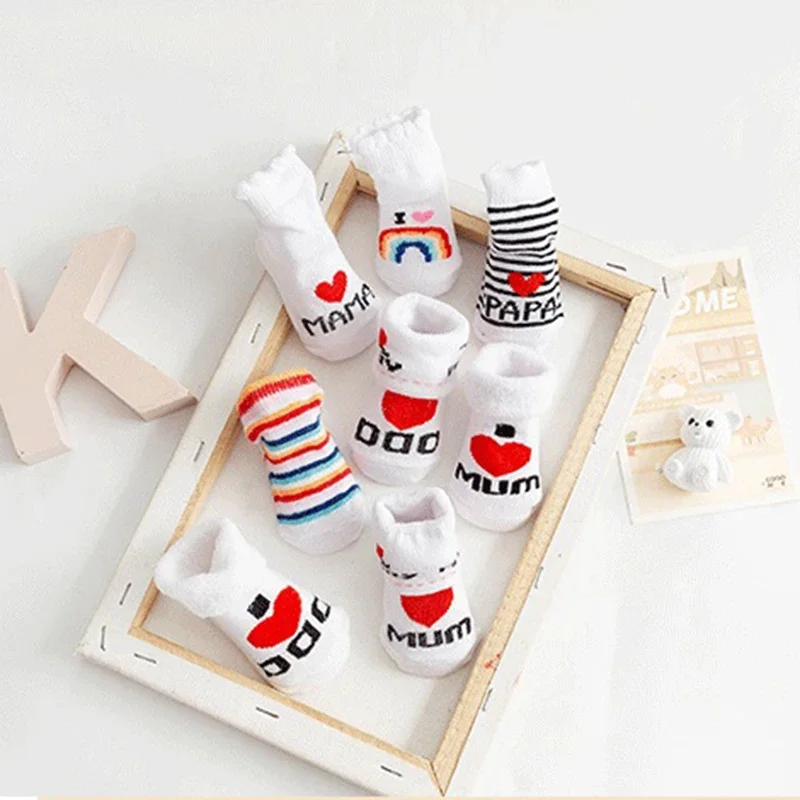 春夏ベビーガールズボーイズ綿ソフト暖かい靴下新生児幼児レター - Baby Clothing Patterns のレビューと価格
