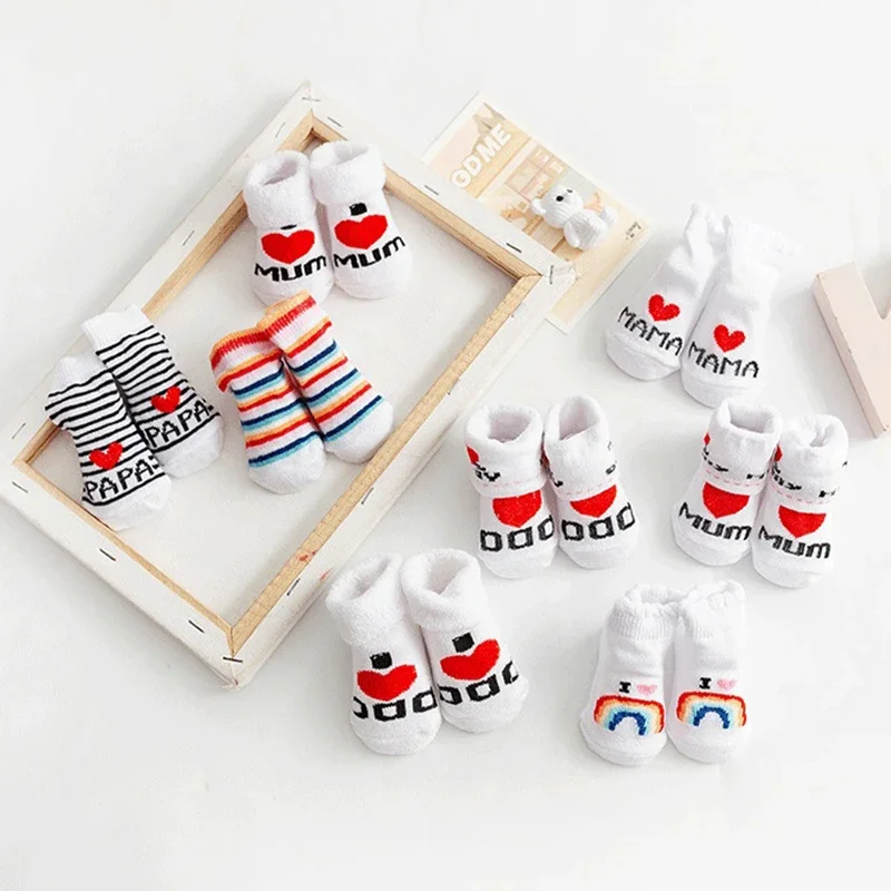 春夏ベビーガールズボーイズ綿ソフト暖かい靴下新生児幼児レター - Baby Clothing Patterns のレビューと価格
