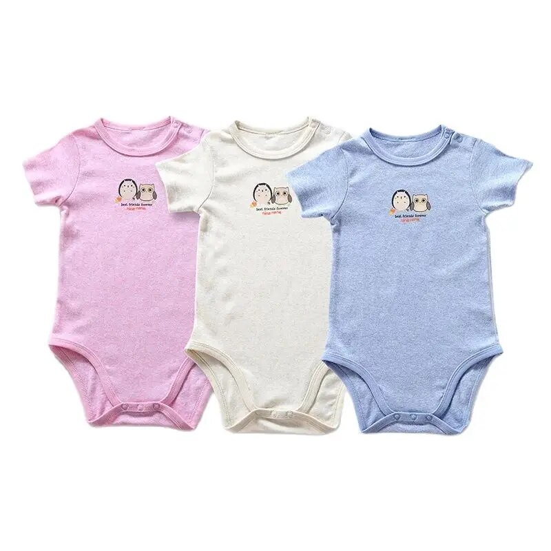 男の子と女の子のための半袖ロンパース,綿100% のコーマ綿 - Baby Clothing Online のレビューと価格