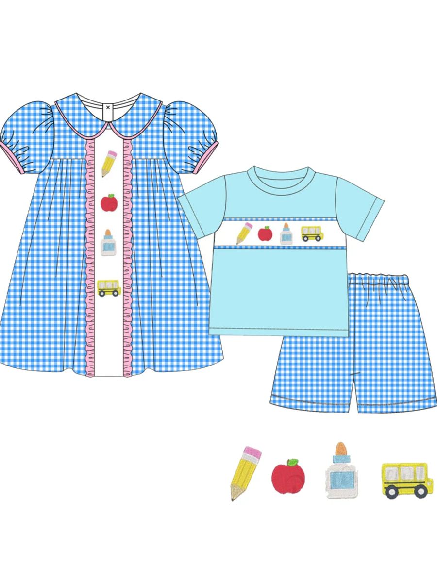カスタムデザイン子供用お揃いブティック服、カスタムネームキッ - Baby Clothing Designer のレビューと価格
