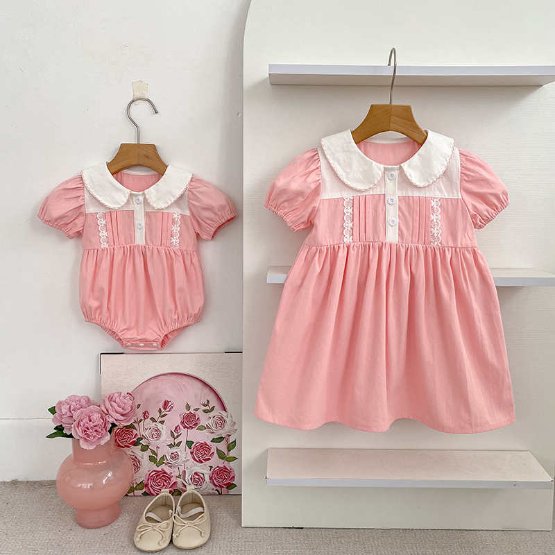 ファッション新しい夏 0-24 メートルベビーロンパース半袖 - Baby Clothing Online のレビューと価格