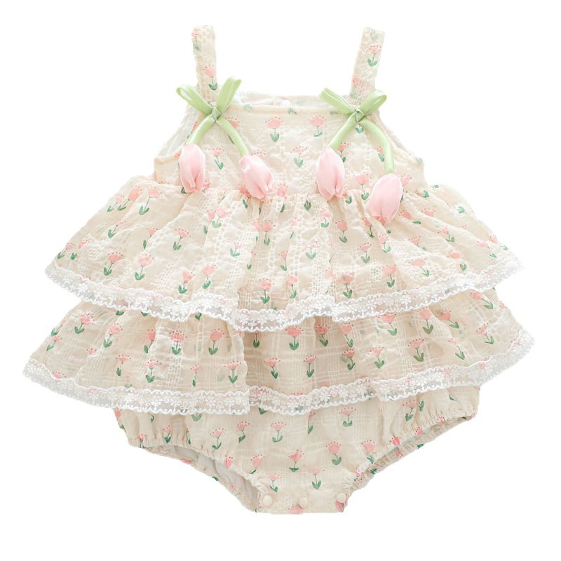 2026年ベビーガールサマープリンセスストラップボディスーツ - Baby Clothing Online のレビューと価格