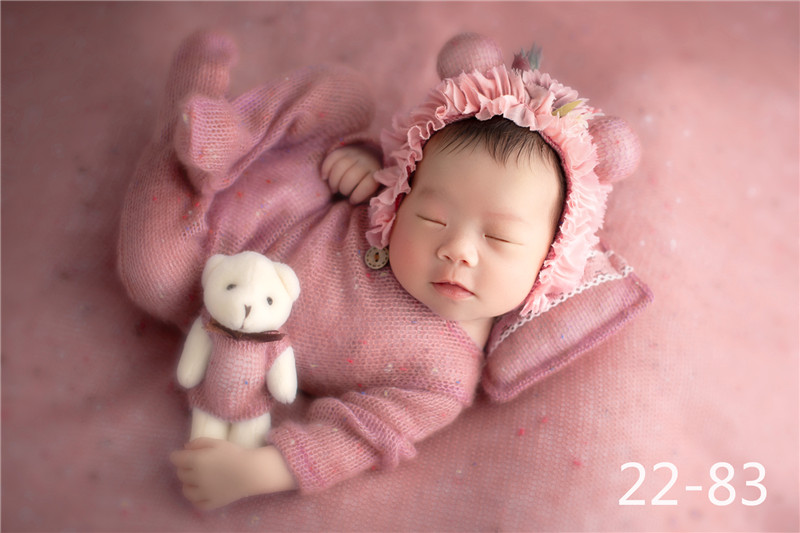 新生児の写真撮影の小道具新生児少年少女ロンパース帽子ベビーロ - Baby Clothing Boy のレビューと価格