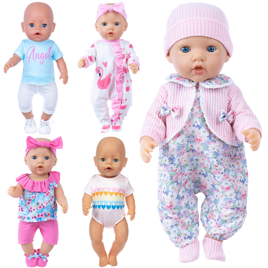 人形の服 18 インチリボーンドール用かわいいパジャマスーツ - Baby Clothing Girls のレビューと価格