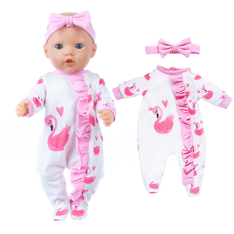 人形の服 18 インチリボーンドール用かわいいパジャマスーツ - Baby Clothing Girls のレビューと価格