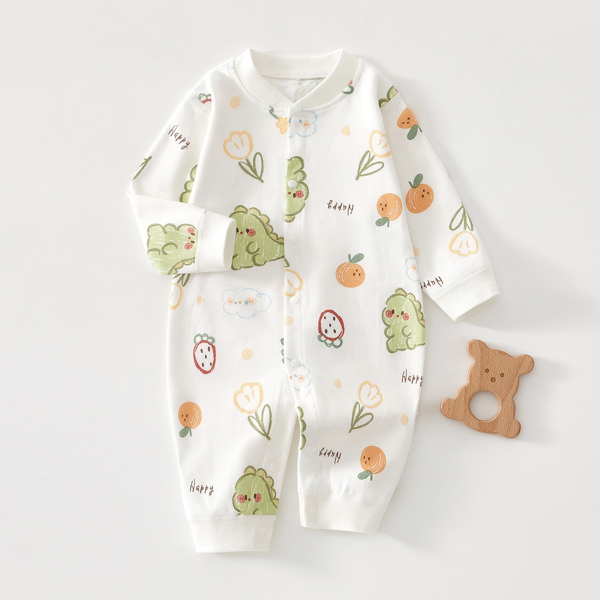 赤ちゃんの漫画のパターンのジャンプスーツ,新生児服セット,女 - Baby Clothing Designer のレビューと価格